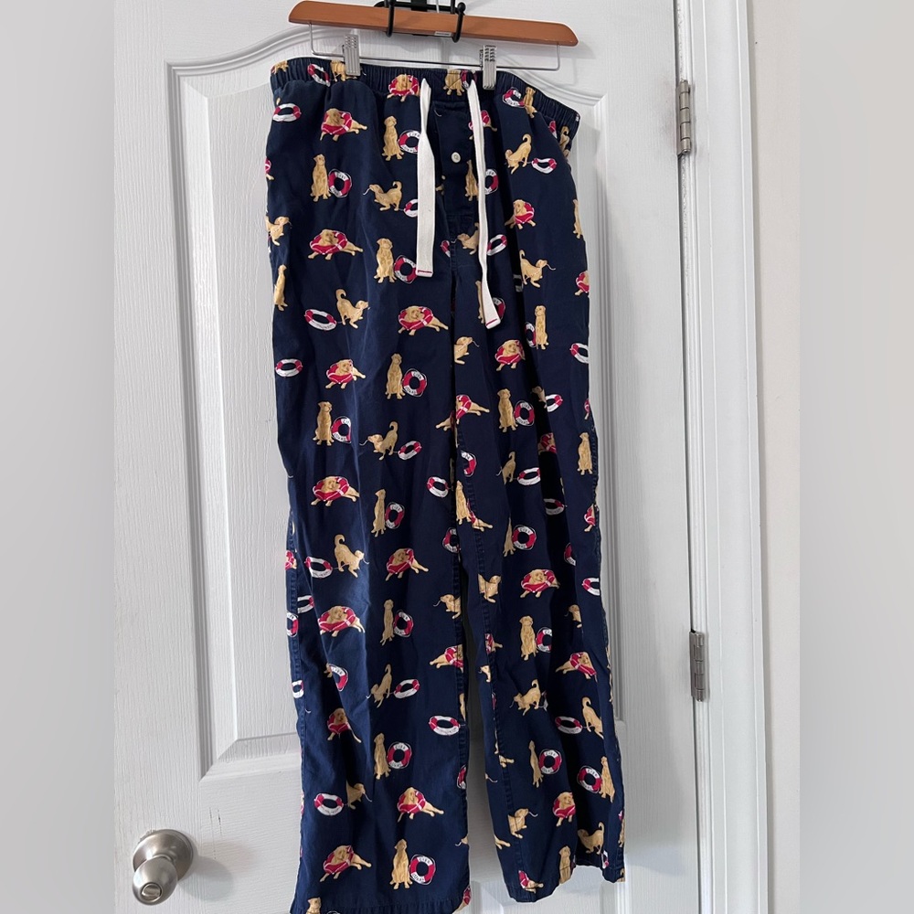 J Crew lounge pajama pants. Elastic and drawstring waist. Size M